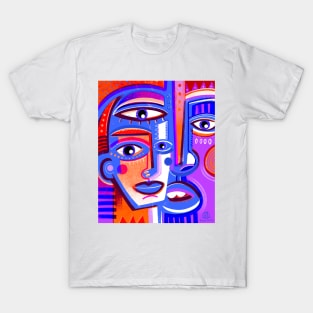 Art faces T-Shirt